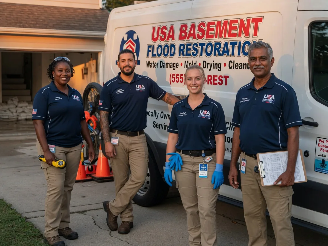 Basement Flood Cleanup company in Ernul, NC